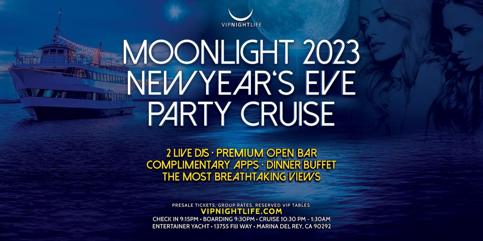 LA New Year&#039;s Eve Moonlight Pier Pressure Cruise 2023 - Los Angeles