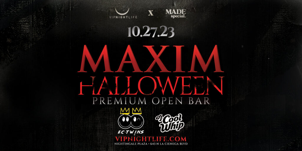 Maxim LA Halloween Party Friday