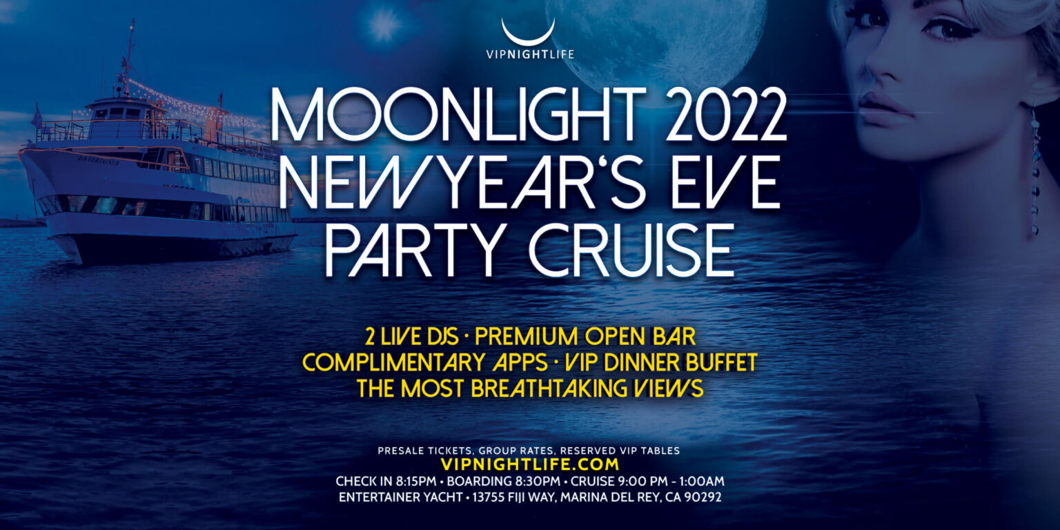 LA New Year&#039;s Eve Moonlight Pier Pressure Cruise 2022 - Los Angeles