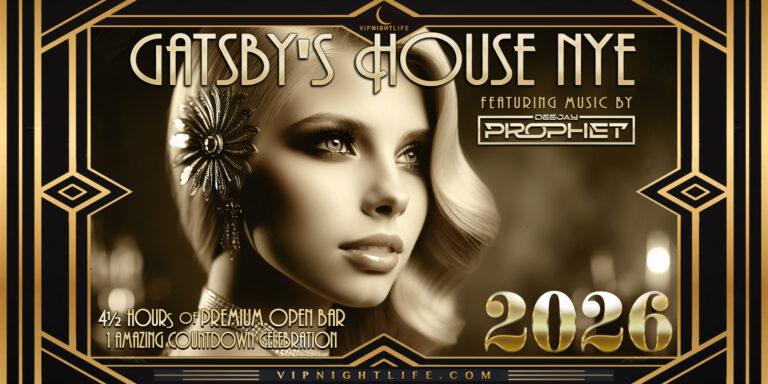 2026 W Hollywood New Year's Eve Party | Gatsby's House LA