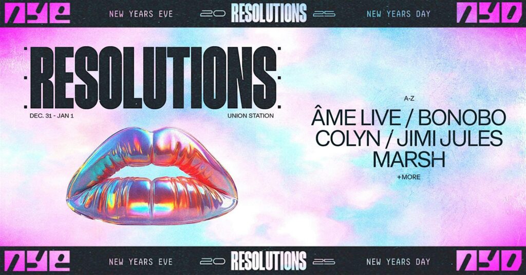 Resolutions NYE/NYD | New Years Eve 2026 Party