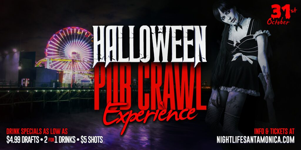 Santa Monica Halloween Night Pub Crawl Party